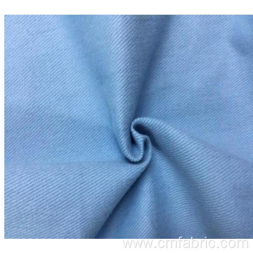 woven Lyocell cotton mixed twill plain dyed fabric